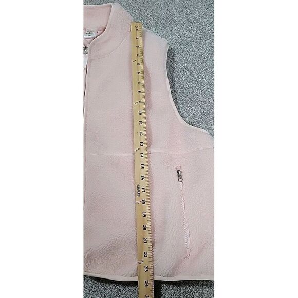 Shiny By Nature Pink Women's Zip up Vest w/pockets -2xl polyester - Picture 5 of 9